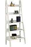 Ladder 30"w Bookshelf, 30"W, WHITE Ladder 30"w Bookshelf, 30"W, WHITE