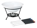 Trudeau Sundial Choc. Fondue Set