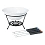 Trudeau Sundial Chocolate Fondue 7 Piece Set