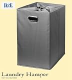 B&E Home Essential - Laundry Basket - 13.4 inch * 13.4 inch * 21.3 inch