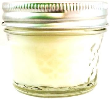 All Natural Mason Jar Soy Candle, Vanilla Extract, 8oz