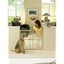 North States Clear Choice Extra Tall Wood Gate - Pressure Mount