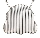 American Perspective Black Cushions for Windsor Side Chair