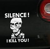 Produkt-Bild: Silence I Kill you Autoaufkleber Achmed the Dead Terrorist weiss