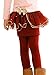 Girls Fleece Lined Bow and Beads Tutu Skirt Leggings Pants