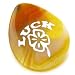 Word Stone Good Luck Talisman Lucky Clover In Natural Agate