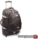 Fast Track 75 wheeled travel pack (red/charcoal)