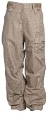 Foursquare Trappe Snow Pants Tan Multicolor Pin Men's