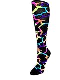 Giraffe Over the Calf Socks