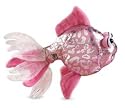 Lil'Kinz Mini Plush Stuffed AnimalPink Glitter Fish