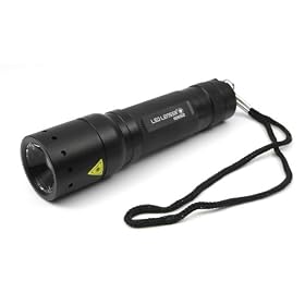 LED Lenser Police Tech Focus Torch 7438 (Black)