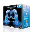 Playstation 2 Lava Glow Wired Controller in gift box - Blue