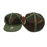 Philadelphia Phillies MLB Green and Brown Camouflage Cooperstown Collection Fitted Baseball Hat / Cap