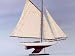 Bermuda Sloop 26 Model Sailboat - Already Built Not a Kit - Wooden Sail Boat Replica Model Sailing Yacht America's Cup Racer Nautical Home Beach Wall Décor or Gift