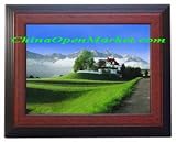 New 17 inch TFT LCD 1280*1024 PIXEL Digital Photo / Picture Frame (Wood)