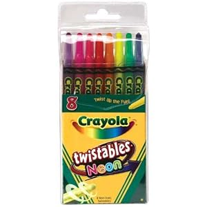 Crayola Twistable Crayons - Neon Colors