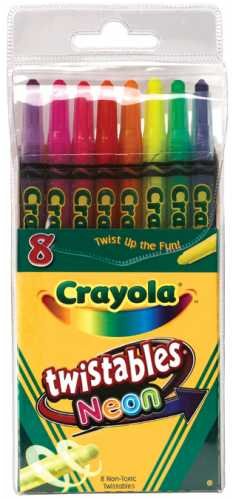 Childrens Toyshop  Toys : Crayola Twistable Crayons - Neon Colors