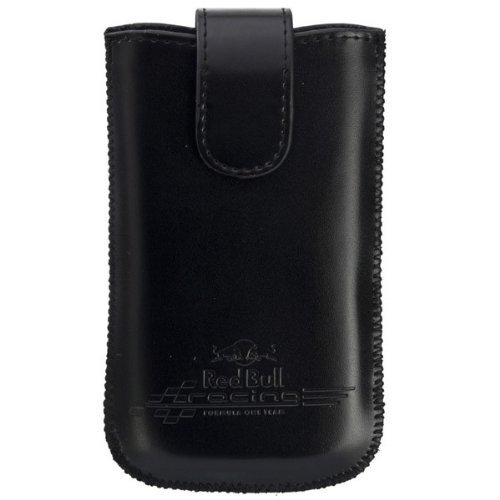 PETER J&Auml;CKEL RED BULL RACING Case LEATHER Groesse M Black Preisvergleich