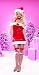 Jingle Bell Babe Sexy Costume - Medium, Dress Size 6-10