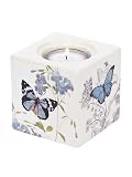 Pack of 9 Pretty Pansy Butterfly Tealight Candle Holders 4"