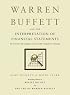 Warren Buffett and the Interpretation of Financial Statements: The Search for the Company with a Durable Competitive Advantage