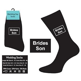 Brides Son Wedding Socks - (Prod Code X6)