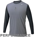 Nike Colorado Rockies Charcoal Nike Pro Performance Long Sleeve Training Top at Nike