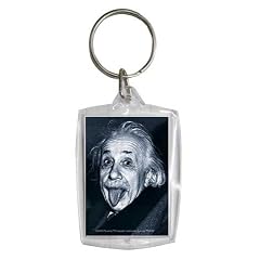 Albert Einstein Tongue - 5 cm Acrylglas Schl�sselanh�nger Keyring