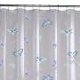 Maytex Butterfly PEVA Shower Curtain, Blue