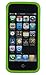 DandyCase 2in1 Hybrid High Impact Hard Blue Aztec Tribal Pattern + Lime Green Silicone Case Cover For Apple iPhone 5S & iPhone 5 (not 5C) + DandyCase Screen Cleaner