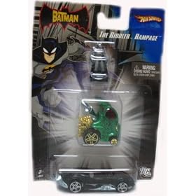 Batman Hot Wheels the Riddler's Rampage Set