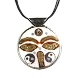 Handmade Two-side Buddha Symbol Pendant