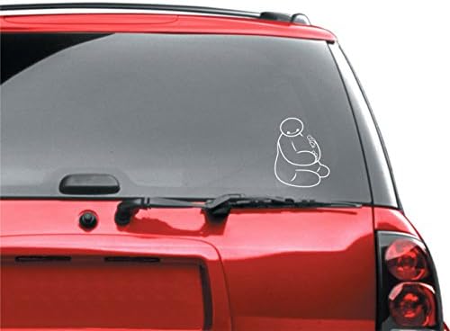 Baymax Hug Car Window Vinyl Sticker