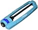 Aqua Joe Oscillating Sprinkler with Adjustable Spray, 16 Clog-Resistant Nozzles, Metal Base & 3600 Square Foot Coverage, Compatible with Garden Hoses