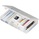 ArtBin IDS Box with 6-Divider, Translucent Clear