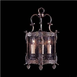 Vintage Candle Wall Sconce in Antique Bronze Patina by Metrolpolitan Lighting