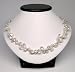 HinsonGayle Handpicked Ultra-Luster White Keshi Cultured Pearl Necklace (Sterling Silver)