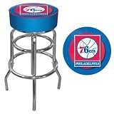 Philadelphia 76ers NBA Padded Swivel Bar Stool