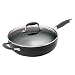 Anolon Advanced 5-1/2-Quart Covered Saucier Pan with Helper Handle