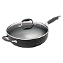 Anolon Advanced 5.5-Quart Covered Saucier Pan with Helper Handle