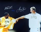 Magic Johnson & Larry Bird Autographed 16x20 Photo #2 PSA/DNA