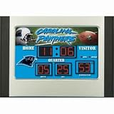 Americans Sport's Carolina Panthers Scoreboard Desk & Alarm Clock