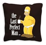 THE SIMPSONS KISSEN THE LAST PERFECT MAN - aus weichem Velboa- Microvelour, 100% Polyester