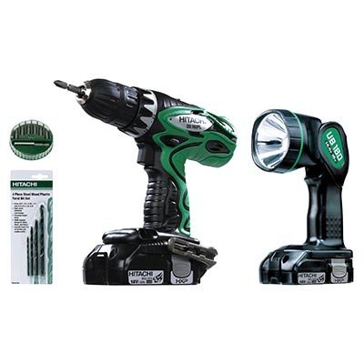 Hitachi Lithium Ion Driver Drill Set