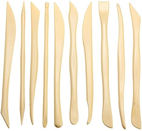 10pcs Plastic Clay Modelling Play Dough Pottery Tools for Model Making