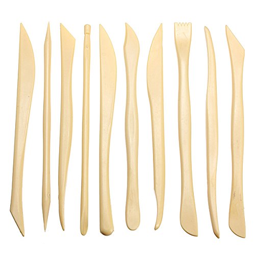 10pcs Plastic Clay Modelling Play Dough Pottery Tools for Model Making
