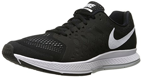 Nike Men's Zoom Pegasus 31 Black/White Running Shoe 12 Men US