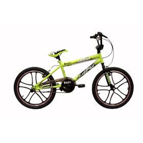 Flite Panic Mag Boys BMX Bike - Bright Green, 20 Inch