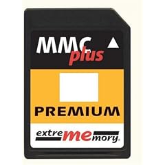Extrememory MultiMedia Card Plus (MMC +) 1GB (1024MB) Speicherkarte (original Handelsverpackung)