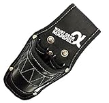 （まとめ）電工ポケット WAIST GEAR 【ドライバー2本/ペンチ差し】×5セット ホワイト（白） マーベル MDP-63AW